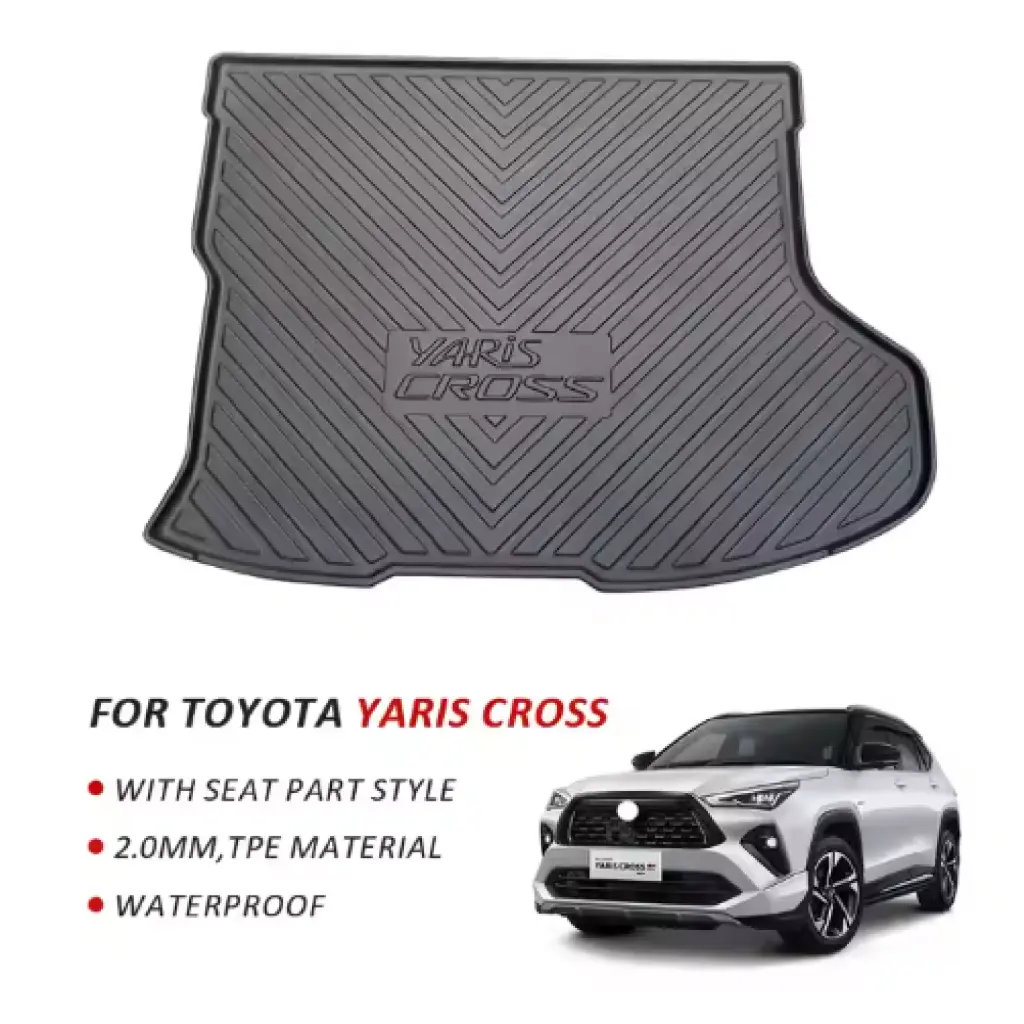 Toyota Yaris Cross HEV Premium Luxury RHD 2023-2025 TPE Trunk Mat